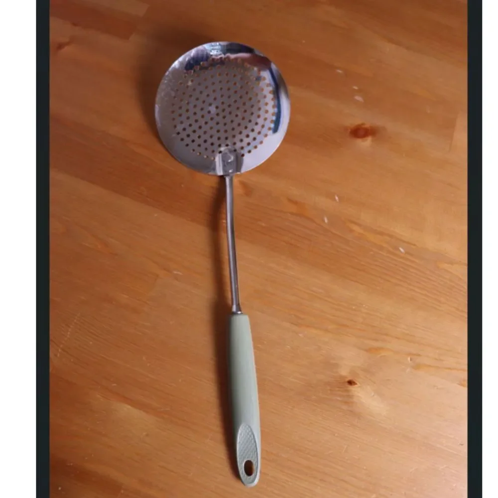 EKCO Stainless Steel Skimmer Oil Strainer 13 Inch Kitchen Tool